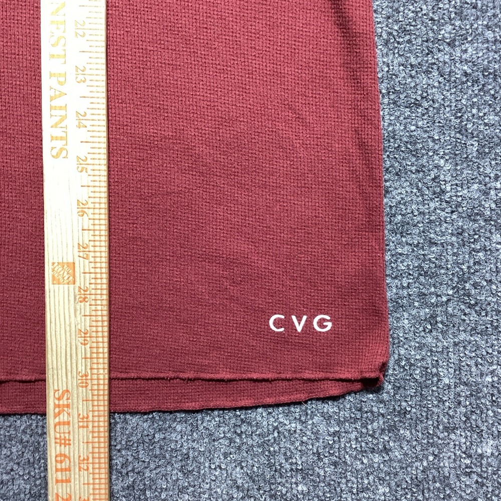 CVG Maroon Green Thermal Long Sleeve Shirt XXL Constantly Varied Gear Lot Of 3 - Picture 14 of 16